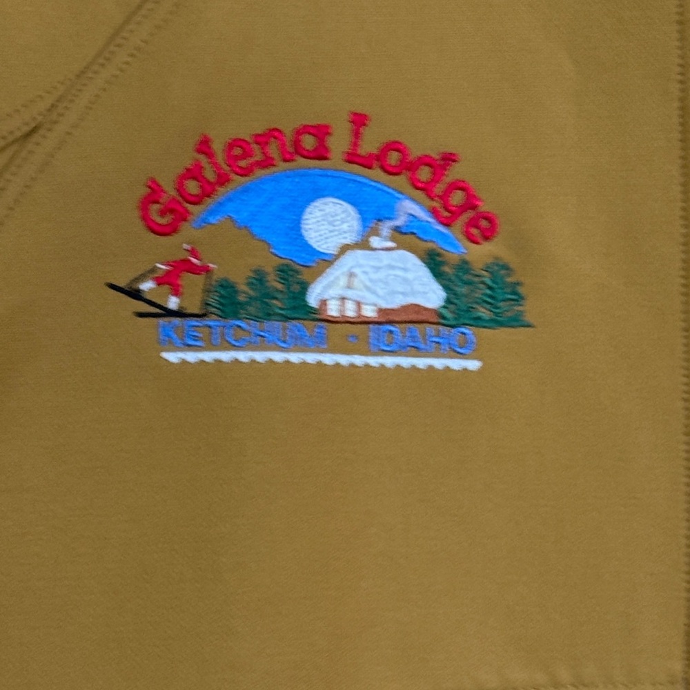 Ibex Galena Lodge logo Men's Brown climawool mix Jacket size s - Picture 4 of 12
